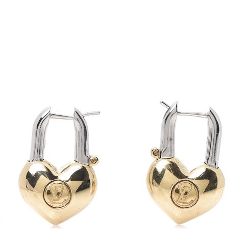 louis vuitton crazy in lock earrings